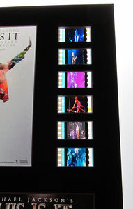 THIS IS IT Michael Jackson Concert 35mm Movie Film Cell Display 8x10 Presentation