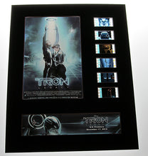 Load image into Gallery viewer, TRON LEGACY Jeff Bridges Disney 35mm Movie Film Cell Display 8x10 Presentation