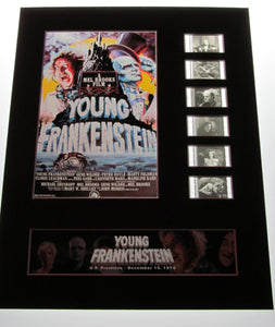 YOUNG FRANKENSTEIN Mel Brooks 35mm Movie Film Cell Display 8x10 Presentation