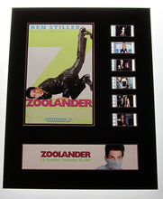 Load image into Gallery viewer, ZOOLANDER Ben Stiller Owen Wilson 35mm Movie Film Cell Display 8x10 Presentation