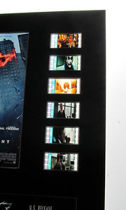 THE DARK KNIGHT Heath Ledger Joker 35mm Movie Film Cell Display 8x10 Presentation DC Universe Batman