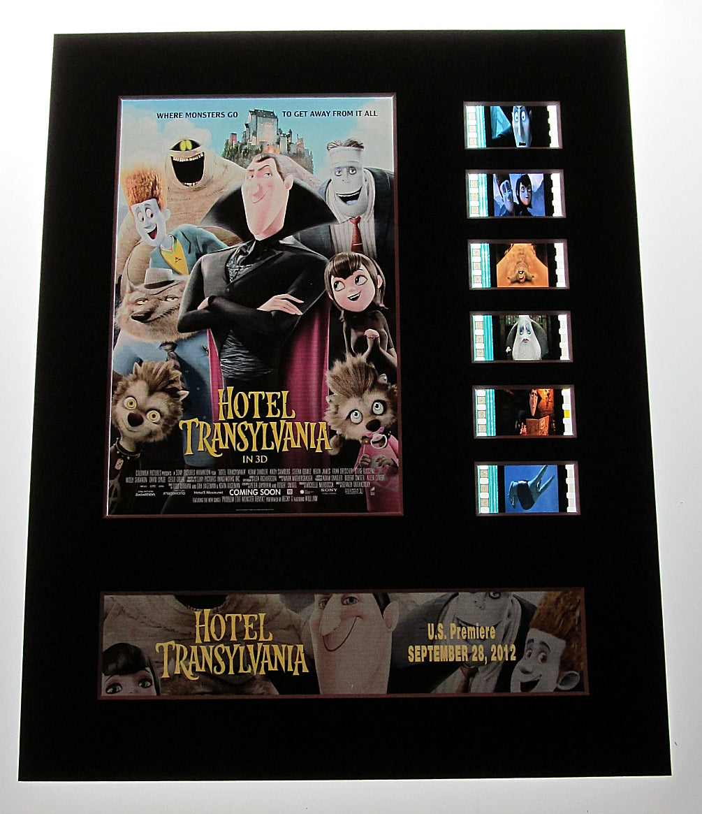 HOTEL TRANSYLVANIA Adam Sandler Animated 35mm Movie Film Cell Display 8x10 Presentation