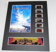 Load image into Gallery viewer, THE LION KING Walt Disney Animated 35mm Movie Film Cell Display 8x10 Presentation