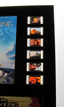 Load image into Gallery viewer, THE LION KING Walt Disney Animated 35mm Movie Film Cell Display 8x10 Presentation