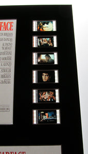 SCARFACE 35mm Movie Film Cell Display 8x10 Presentation Al Pacino