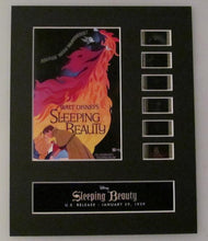 Load image into Gallery viewer, SLEEPING BEAUTY Disney 35mm Movie Film Cell Display 8x10 Presentation Animated Maleficent