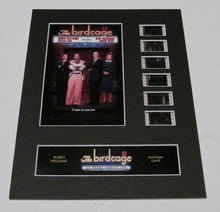 Load image into Gallery viewer, THE BIRDCAGE Robin Williams Nathan Lane 35mm Movie Film Cell Display 8x10 Presentation