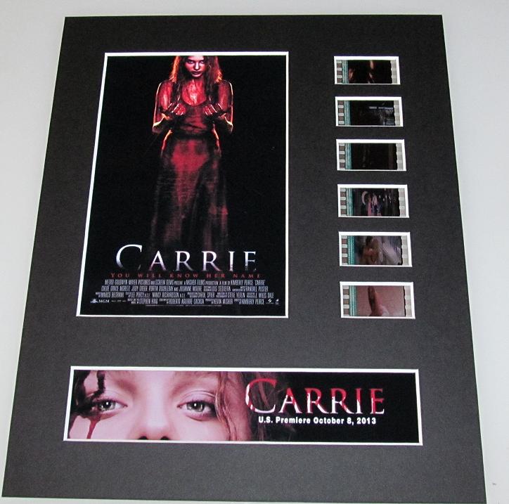 CARRIE 2014 Stephen King Horror 35mm Movie Film Cell Display 8x10 Presentation