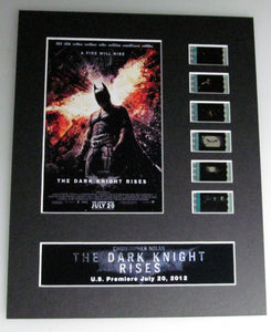 THE DARK KNIGHT RISES Bane 35mm Movie Film Cell Display 8x10 Presentation DC Universe Batman