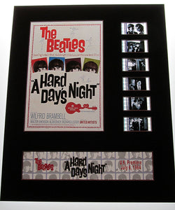 HARD DAY'S NIGHT The Beatles 35mm Movie Film Cell Display 8x10