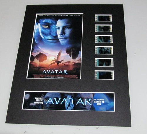 AVATAR James Cameron Sci-fi Sigourney Weaver 35mm Movie Film Cell Display 8x10 Presentation