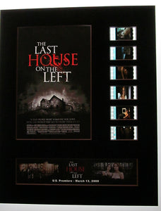 LAST HOUSE ON THE LEFT 35mm Movie Film Cell Display 8x10 Presentation Horror Remake