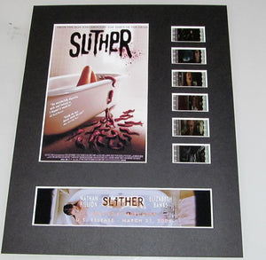 SLITHER 35mm Movie Film Cell Display 8x10 Presentation Horror James Gunn Nathan Fillion