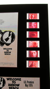 WELCOME TO ARROW BEACH Horror 35mm Movie Film Cell Display 8x10 Presentation