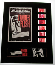 Load image into Gallery viewer, TENDER FLESH Vintage Horror 35mm Movie Film Cell Display 8x10 Presentation