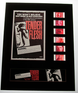 TENDER FLESH Vintage Horror 35mm Movie Film Cell Display 8x10 Presentation