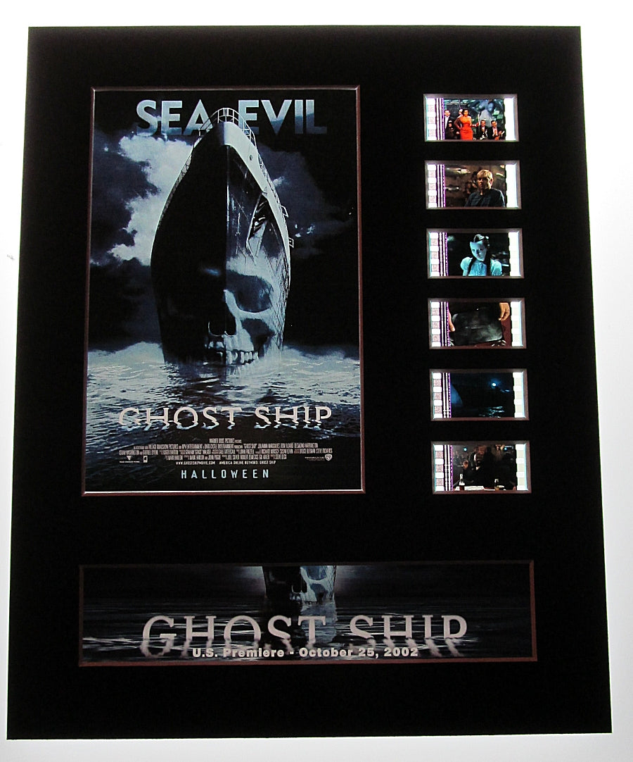 GHOST SHIP Horror 35mm Movie Film Cell Display 8x10 Presentation