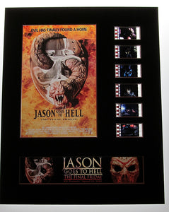 JASON GOES TO HELL Friday the 13th part 9 35mm Movie Film Cell Display 8x10 Presentation Horror