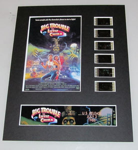 BIG TROUBLE IN LITTLE CHINA Kurt Russell 35mm Movie Film Cell Display 8x10 Presentation