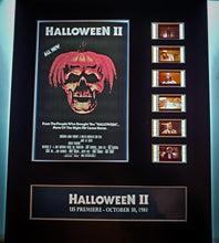 Load image into Gallery viewer, HALLOWEEN 2 II 1981 Michael Myers 35mm Movie Film Cell Display 8x10 Presentation Horror