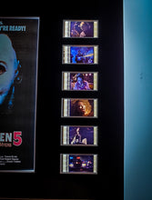 Load image into Gallery viewer, HALLOWEEN 5 1989 The Revenge of Michael Myers 35mm Movie Film Cell Display 8x10 Presentation Horror