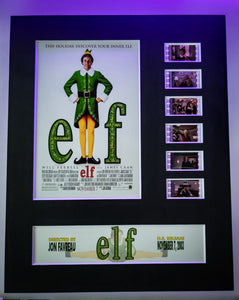 ELF 2003 Will Farrell Christmas 35mm Movie Film Cell Display 8x10 Presentation