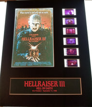 Load image into Gallery viewer, HELLRAISER III 3 Hell on Earth Pinhead 35mm Movie Film Cell Display 8x10