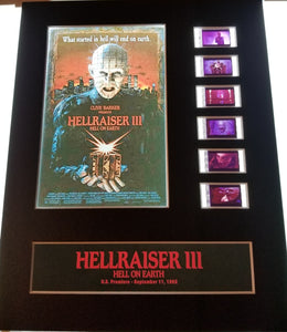 HELLRAISER III 3 Hell on Earth Pinhead 35mm Movie Film Cell Display 8x10