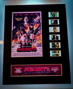 MACHETE Danny Trejo 2010 Robert Rodriguez 35mm Movie Film Cell Display 8x10 Presentation Horror